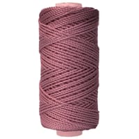 Burgundy - 3 mm - Corde Torsadée en Bambou