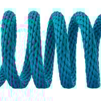 Métallique Bleu Roi - PPM Tresse Solide - Ø 10mm