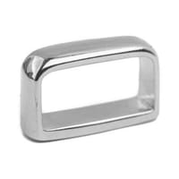 Passant de ceinture 21 mm - Nickel