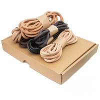 Colis mystère - Cordon en cuir ∅ 4 - 6 mm (200 g) Colis mystère - Cordon en cuir ∅ 4 - 6 mm (200 g)