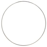 18 cm Macramé Metal Circle Ring