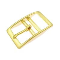 Double-Barred Belt Buckle Brass - 1 | 10 | 30 Pieces