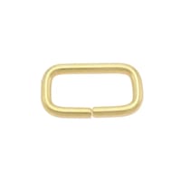 Brass 20 x 3 mm Square Ring