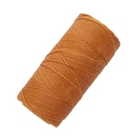 Chocolate Brown #498 - 1.00 mm - Linhasita Waxed Polyester Cord (PE-4)