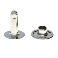 Single Cap Rivet 'Nickel Plated' 13 mm