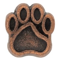 Perle de Métal Paw - Cuivre