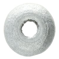 3 mm - Perle Disque en Bois - Argent