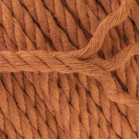 Hazel Brown 5 mm Macramé Twisted Cotton Rope