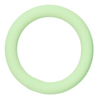 Silicone Vert 20 x 4 mm Anneau en O en acier inoxydable