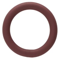 Silicone Maroon 20 x 4 mm Anneau en O en acier inoxydable