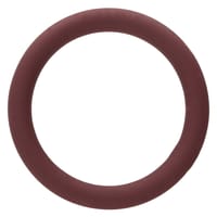 Silicone Maroon 25 x 4 mm Anneau en O en acier inoxydable