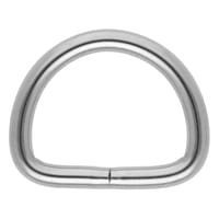 Acier inoxydable 30 x 5 mm Anneau en D