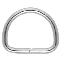 Acier inoxydable 32 x 4 mm Anneau en D