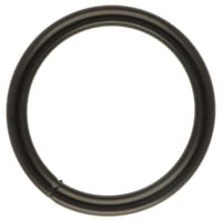 Noir Mat 38 x 5 mm Anneau en O Noir Mat 38 x 5 mm Anneau en O