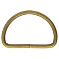 Antique Brass 50 x 4.5 mm D-ring