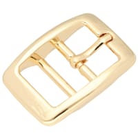 Doppelsteg Schnalle Gold 25 mm Doppelsteg Schnalle Gold 25 mm