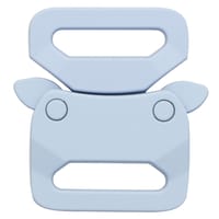 Silicone Bleu 20 mm Safe Lock Boucle