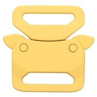 Silicone Jaune 25 mm Safe Lock Boucle