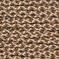 Cream & Branch Brown Diamonds Paracord Type I