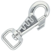 Chrome Plated Snap Hook 50 mm - ⧄ 10 mm
