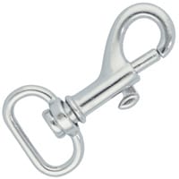 Chrome 42 mm - ⧄ 17 mm Mousqueton à Targette 