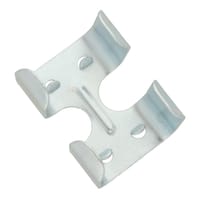 Agrafe de longe double en acier 16 mm