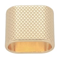 Or et Diamant 10 mm Tube de Cordon