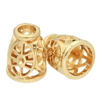 Or 4 mm Embouts De Cordon Cône 