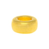 Gold Round Alloy Ring 7x4, 3mm