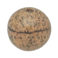 Perle ronde en Jasper - 8 x 8 mm, 1 mm