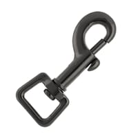 Gun Metal Snap Hook 65 mm - ⧄ 17 mm Gun Metal Snap Hook 65 mm - ⧄ 17 mm