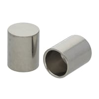 Nickel 10 x 15 mm Premium End caps Nickel 10 x 15 mm Premium End caps