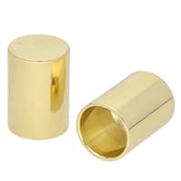 Gold 12 x 20 mm Premium End caps Gold 12 x 20 mm Premium End caps