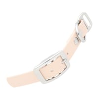 Powder Tan - 20 mm adaptateur BioThane avec rivets Powder Tan - 20 mm adaptateur BioThane avec rivets