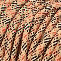 Tartan Beige - Dog Leash Rope - Ø 8mm Nylon