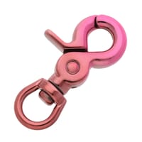 Swivel eye Clip Carabiner 'Pink & Copper' 60 mm Swivel eye Clip Carabiner 'Pink & Copper' 60 mm