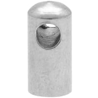4 mm Stainless Steel End Cap With Hole 