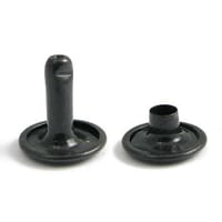 Rivet Double Calotte Noir  - 10 | 50 | 100 Piéces