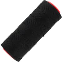 Noir Movi (Politer) Waxed Polyester Cord 1 mm - 100 Meter