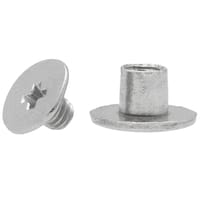 'Nickel Plated' 3 x 4 x 4 mm  Chicago Screw
