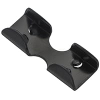 Noir Agrafe de Longe 6 mm