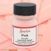 Rose - Peinture acrylique pour cuir Angelus - 29,5 ml (1 oz.)