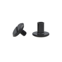 Chicago Screw Black 6 x 4 mm