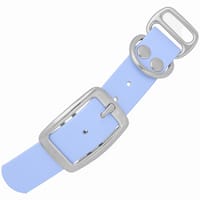 Periwinkle - 25 mm adaptateur BioThane avec rivets Periwinkle - 25 mm adaptateur BioThane avec rivets