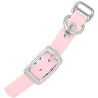 Dusty Light Rose - 20 mm adaptateur BioThane avec rivets Dusty Light Rose - 20 mm adaptateur BioThane avec rivets