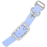 Periwinkle - 20 mm adaptateur BioThane avec rivets Periwinkle - 20 mm adaptateur BioThane avec rivets