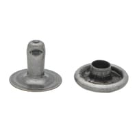 Antique Nickel Small Vintage Rivet - 100 pieces