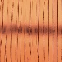 Metallic Foil Copper - Kangaroo Leather Lacing 3 mm Metallic Foil Copper - Kangaroo Leather Lacing 3 mm
