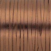 Metallic Foil Bronze - Kangaroo Leather Lacing 3 mm Metallic Foil Bronze - Kangaroo Leather Lacing 3 mm