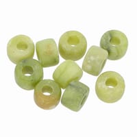 Perles de jade naturel - 10 pcs